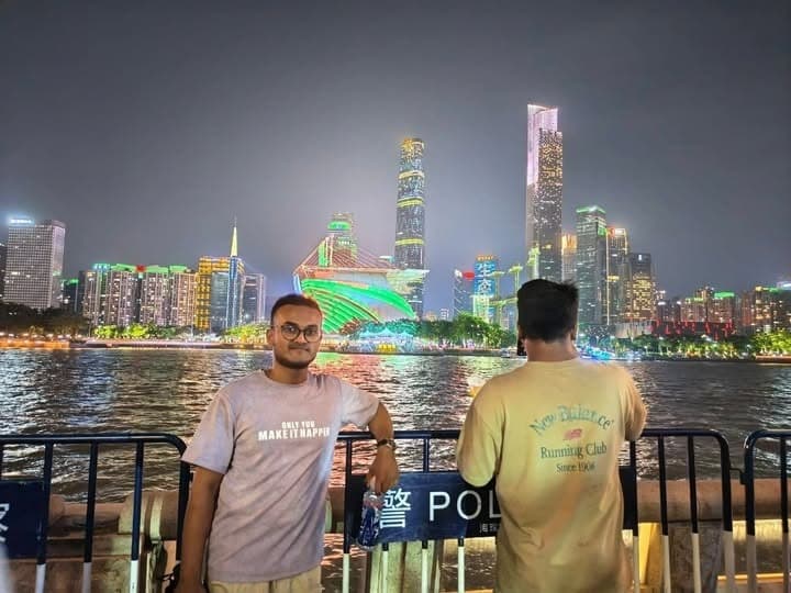 China West Normal University-তে ফাইনাল ইয়ারে শাহাদাত