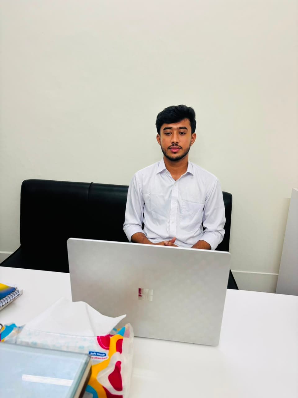 এপ্রিল ২০২৭ সেশনের জন্য A ক্যাটাগরি জাপানি স্কুলের ইন্টারভিউ দিচ্ছে Md Abu Fahad
